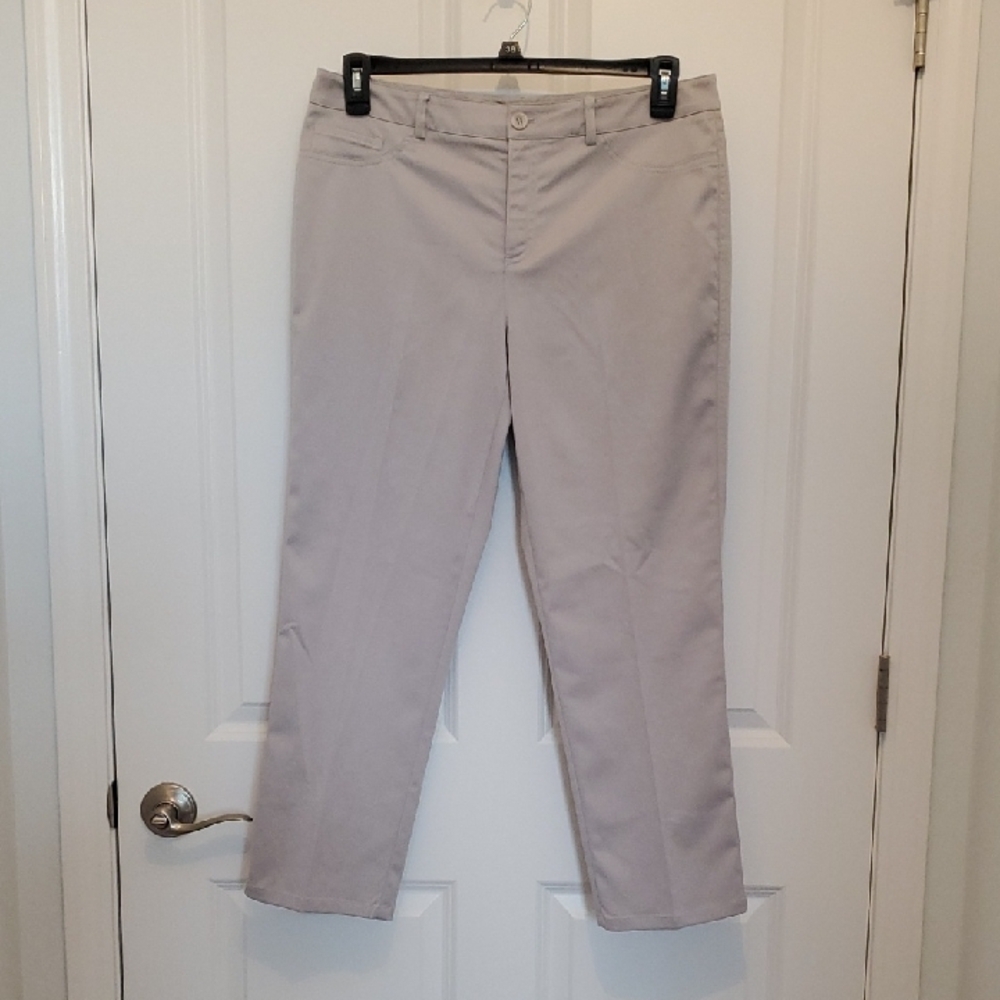 PEACE of CLOTH Crop Pants Gray Size 10